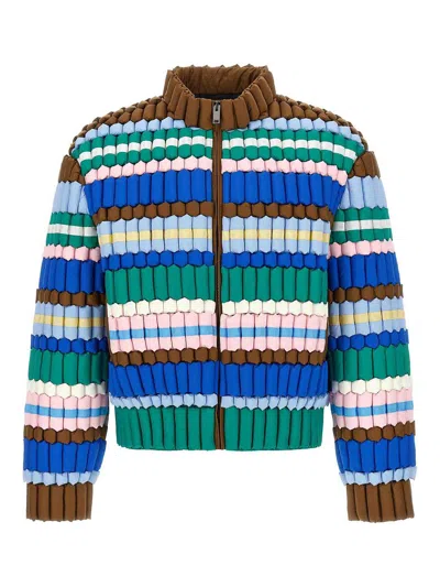Raxxy 3d Down Jacket In Multi