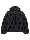 Raxxy 3d Down Jacket Puffer Jackets Black In Black