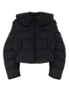 Raxxy Bamboo Trim Ring Collar Jacket-m Nd  Female