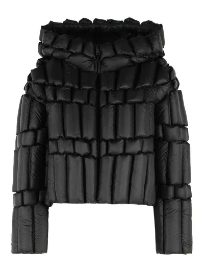 Raxxy Black Polyamide Down Jacket