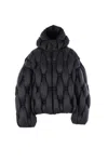 Raxxy 3d Down Jacket Puffer Jackets Black In Black