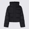 Raxxy Quilted Hooded Puffer Jacket In Black