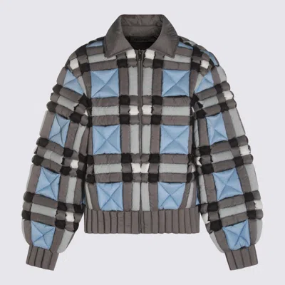 RAXXY COATS BLUE AND GREEN