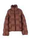 Raxxy Padded Jacket In Brown