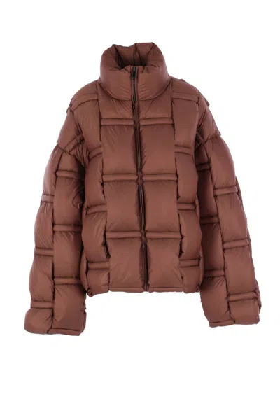 Raxxy Padded Jacket In Brown