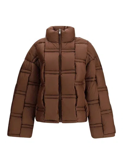 RAXXY DARK BROWN DOWN JACKET
