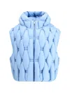 Raxxy Hooded Woven Jacket In Blue
