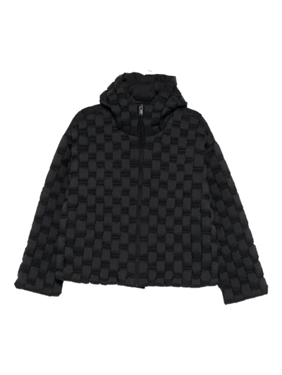 Raxxy Hooded Puffcoat In Black