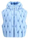 Raxxy Hooded Woven Jacket In Blue