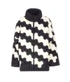 Raxxy High-collar Zip-fastening Puffer Jacket In Black