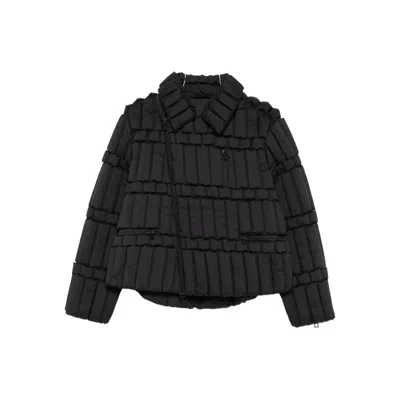Raxxy Quilted Puffer Jacket In Black