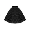 Raxxy 3d Diamond Down Coat In Black