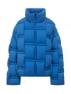 Raxxy Oversized Down Jacket In Blue