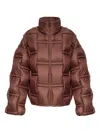 Raxxy Padded Jacket In Brown
