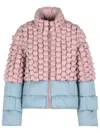 Raxxy Pink Polyamide Down Jacket In Pink