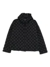 Raxxy Piumino Parka Coat In Black