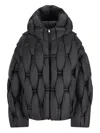 Raxxy 3d Down Jacket Puffer Jackets Black In Blue