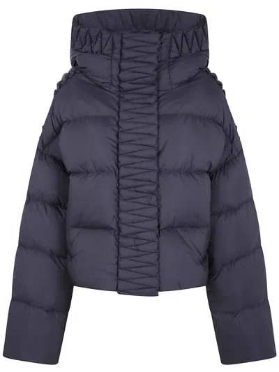 Raxxy Puffer Jacket Clothing In Blue