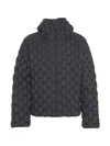Raxxy 3d Down-filled Woven Puffer Jacket In Black