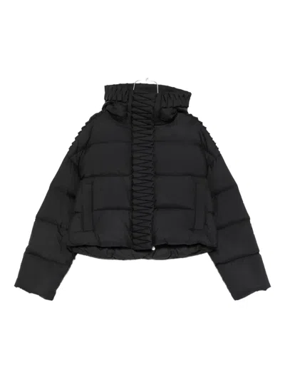 Raxxy Quilted Jacket In Black