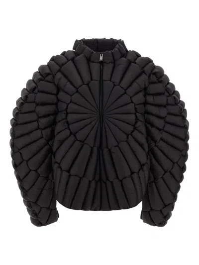 RAXXY QUILTED ZIP-FRONT PADDED JACKET
