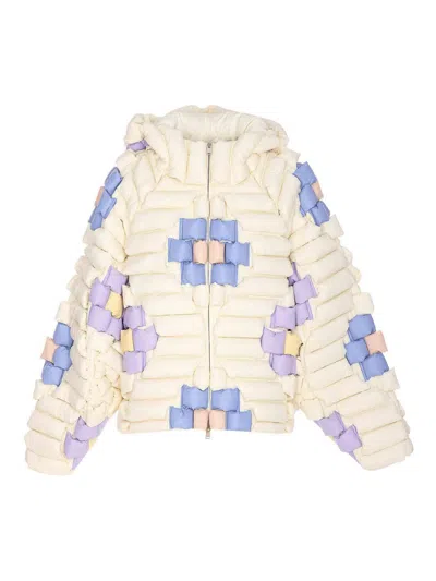RAXXY WHITE DOWN JACKET