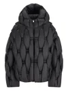 Raxxy 3d Down Jacket Puffer Jackets Black In Black