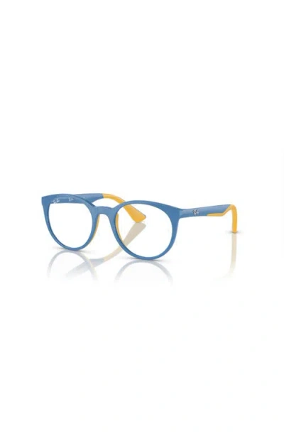 Ray Ban Ray-ban 46mm Phantos Optical Glasses In Blue