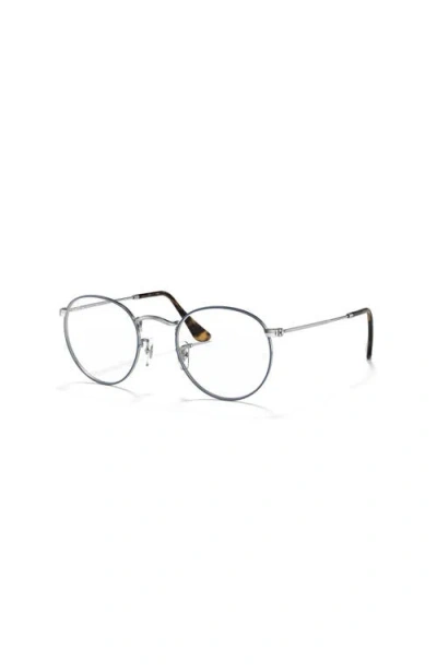 Ray Ban Ray-ban 47mm Round Optical Glasses In Multi