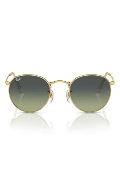 Ray Ban Ray-ban 47mm Round Sunglasses In Gold