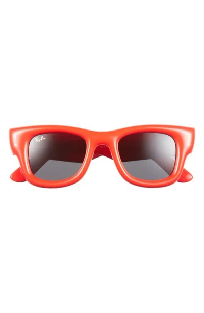 Ray Ban Ray-ban 47mm Small Square Sunglasses In Red