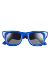Ray Ban Ray-ban 47mm Small Square Sunglasses In Blue