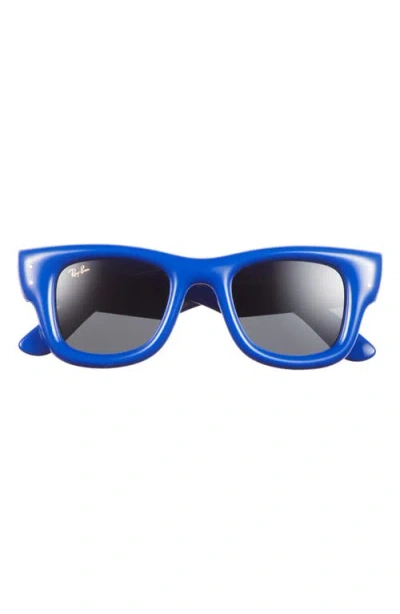 Ray Ban Ray-ban 47mm Small Square Sunglasses In Blue