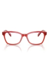Ray Ban Ray-ban 48mm Optical Glasses In Red