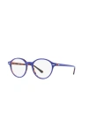 Ray Ban Ray-ban 48mm Phantos Optical Glasses In Blue
