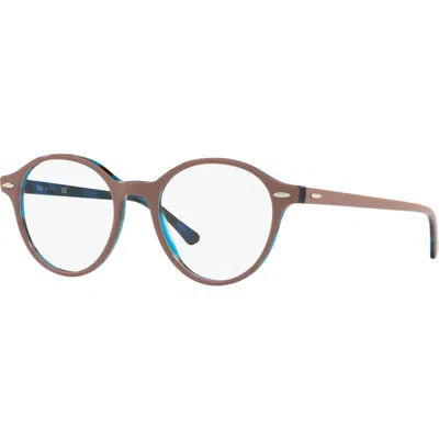 Ray Ban Ray-ban 48mm Phantos Optical Glasses In Brown