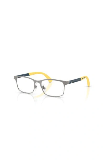 Ray Ban Ray-ban 48mm Rectangle Optical Glasses In Multi