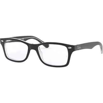 Ray Ban Ray-ban 48mm Square Optical Glasses In Gray