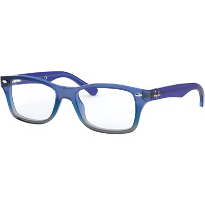 Ray Ban Ray-ban 48mm Square Optical Glasses In Blue