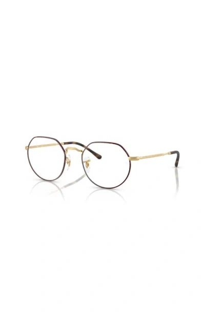 Ray Ban Ray-ban 49mm Irregular Optical Glasses