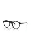 Ray Ban Ray-ban 49mm Phantos Optical Glasses In Black