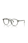 Ray Ban Ray-ban 49mm Phantos Optical Glasses In Green