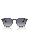 Ray Ban Ray-ban 49mm Retro Sunglasses In Lite Havana