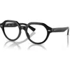 Ray Ban Ray-ban 49mm Square Optical Glasses In Black