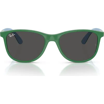 Ray Ban Ray-ban 49mm Square Sunglasses In Dark Grey/green