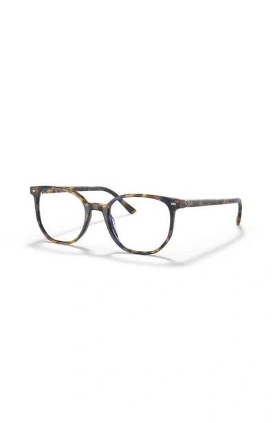 Ray Ban Ray-ban 50mm Irregular Optical Glasses In Gray