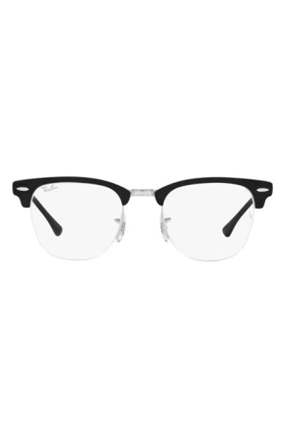 Ray Ban 50mm Optical Glasses In Blacksilver