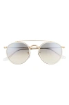Ray Ban Ray-ban 51mm Aviator Gradient Lens Sunglasses