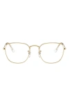 Ray Ban 51mm Optical Glasses In Legend Gold