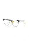 Ray Ban Ray-ban 51mm Phantos Optical Glasses In Gray